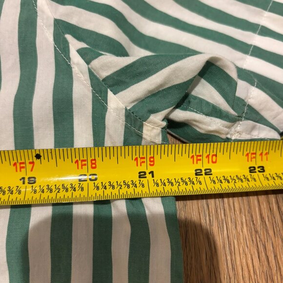 Alex Mill Size Large Wide Striped Popover Shortsleeve - Picture 3 of 5